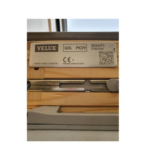 GDL SK19 Waben-Plissee Verdunkelung für VELUX Cabrio HELLGRAU