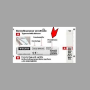 VELUX VL 021-109 Thermoplissee ROT