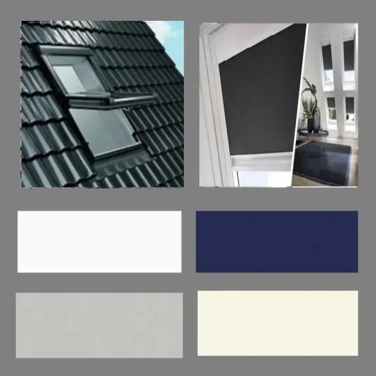VELUX GIL, VEA, VEB,VEC, VFA, VFB, VFE   Alutherm-Verdunkelungsrollo