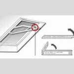 ROTO 410-419 Thermo-Plissee DFC, halbtransparent, naturweiss