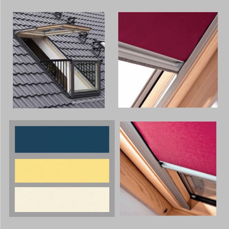 GDL P19 Thermo-Verdunkelungs-Rollo für VELUX Cabrio