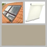 BRAAS BA/DA Thermo-Verdunkelungsrollo, beige