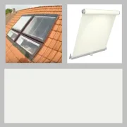 BRAAS BA/DA Thermo-Verdunkelungsrollo, weiss