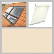 BRAAS BA/DA Thermo-Verdunkelungsrollo, elfenbein