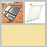BRAAS BA/DA Thermo-Verdunkelungsrollo, gelb