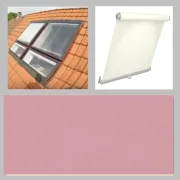 BRAAS BA/DA Thermo-Verdunkelungsrollo, pink