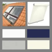 BRAAS BA/DA Thermo-Verdunkelungsrollo, Alu-Therm  4 Farben