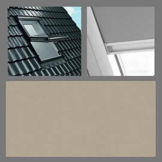 GGU_GHU_GIU_GPU_GTU_GXU - Alutherm-Verdunkelungs-Rollo BEIGE