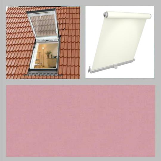 MEETH Dachfenster Typ MD Thermo-Verdunkelungs-Rollo  PINK