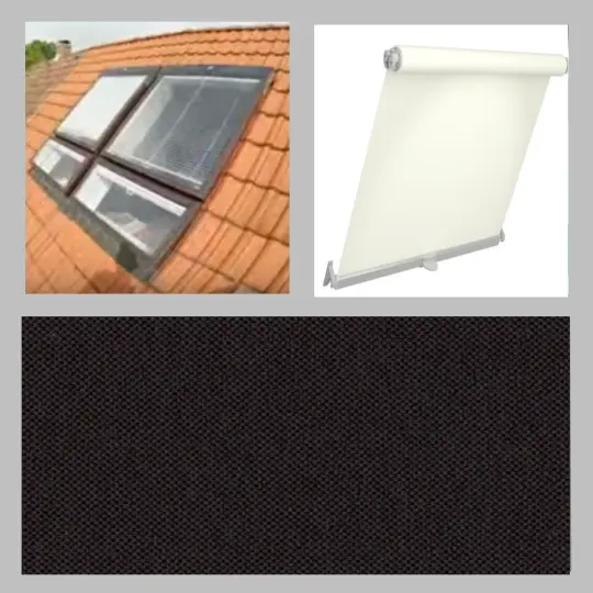 Rückläufer! BRAAS  ATELIER Thermo-Verdunkelungs-Rollo 92 x 99 cm