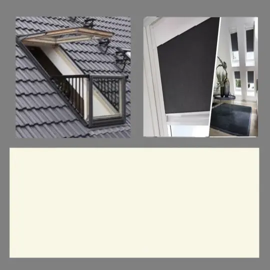 Rückläufer! VELUX GDL P4 unteres Fenster, creme