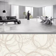 Schiebegardine-Flächenvorhang  HEIDE, Maßanfertigung