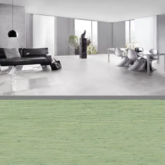 Schiebegardine-Flächenvorhang  MARLOW grün, Maßanfertigung