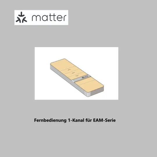SmartHome -Fernbedienung E-Accu MATTER, 2-Kanal