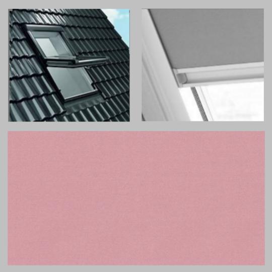 VELUX GGU_GPU_GIU_GHU_GTU Thermo-Verdunkelungsrollo Pink