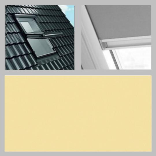 VELUX GGU_GPU_GIU_GHU_GTU Thermo-Verdunkelungsrollo Gelb
