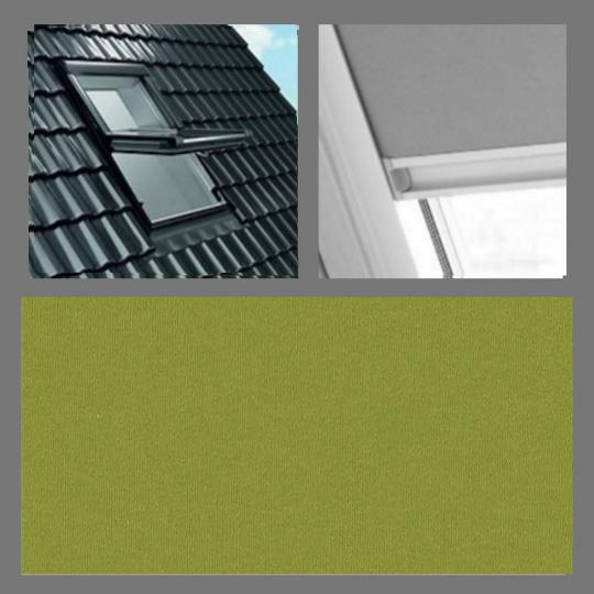 VELUX GGU_GPU_GIU_GHU_GTU Thermo-Verdunkelungsrollo Olive