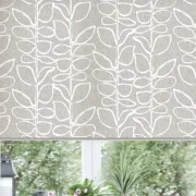 erfal® Design-Rollo ESSEN-vormontiert auf Trägerprofil CREME