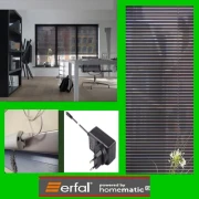 erfal® SmartControl Jalousie by Homematic IP SCHWARZ glzd.