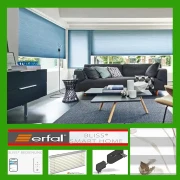 erfal SmartHome Plissee LOVELY, kabellos, BLISS® Bluetooth e mit Bluetooth, verdunklend