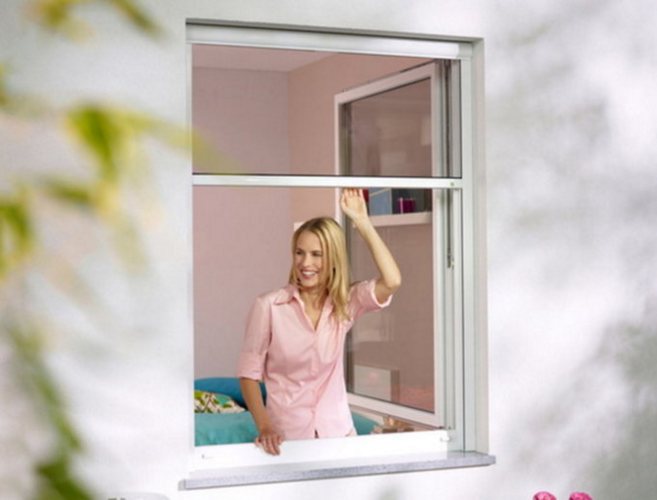 Insektenschutzgitter mit Pollenschutz